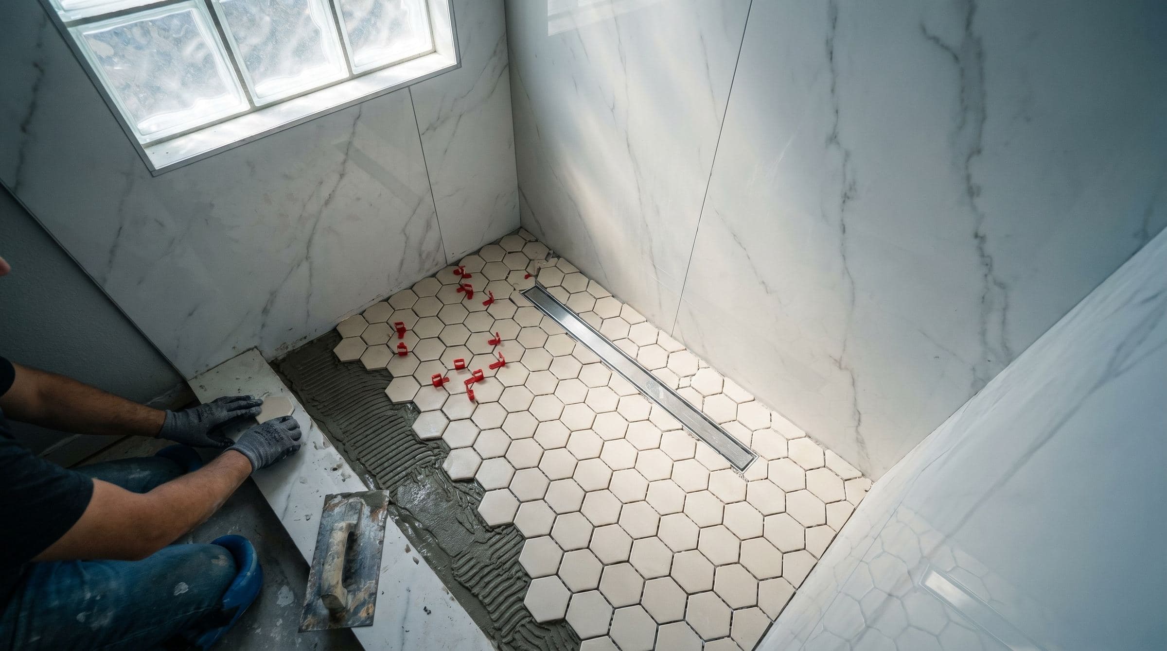 Shower Floor Tile Sizes for Jersey Shore Bathrooms: Why Bigger Is Usually Wrong — JL Tile & Stone blog about tile and stone work in New Jersey
