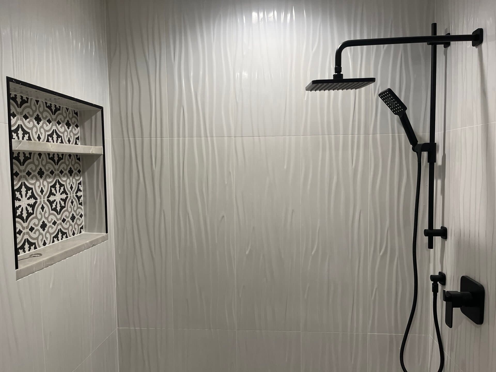 Full Bathroom Remodel — tile and stone work photo 9 by JL Tile & Stone, New Jersey