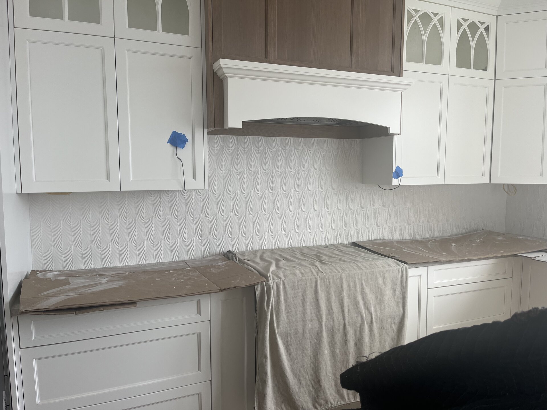 Art Deco Kitchen Backsplash — Backsplash tile work in New Jersey by JL Tile & Stone